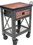 RRP £200 Boxed Duramax 1 Draw Metal And Wood Workbench
