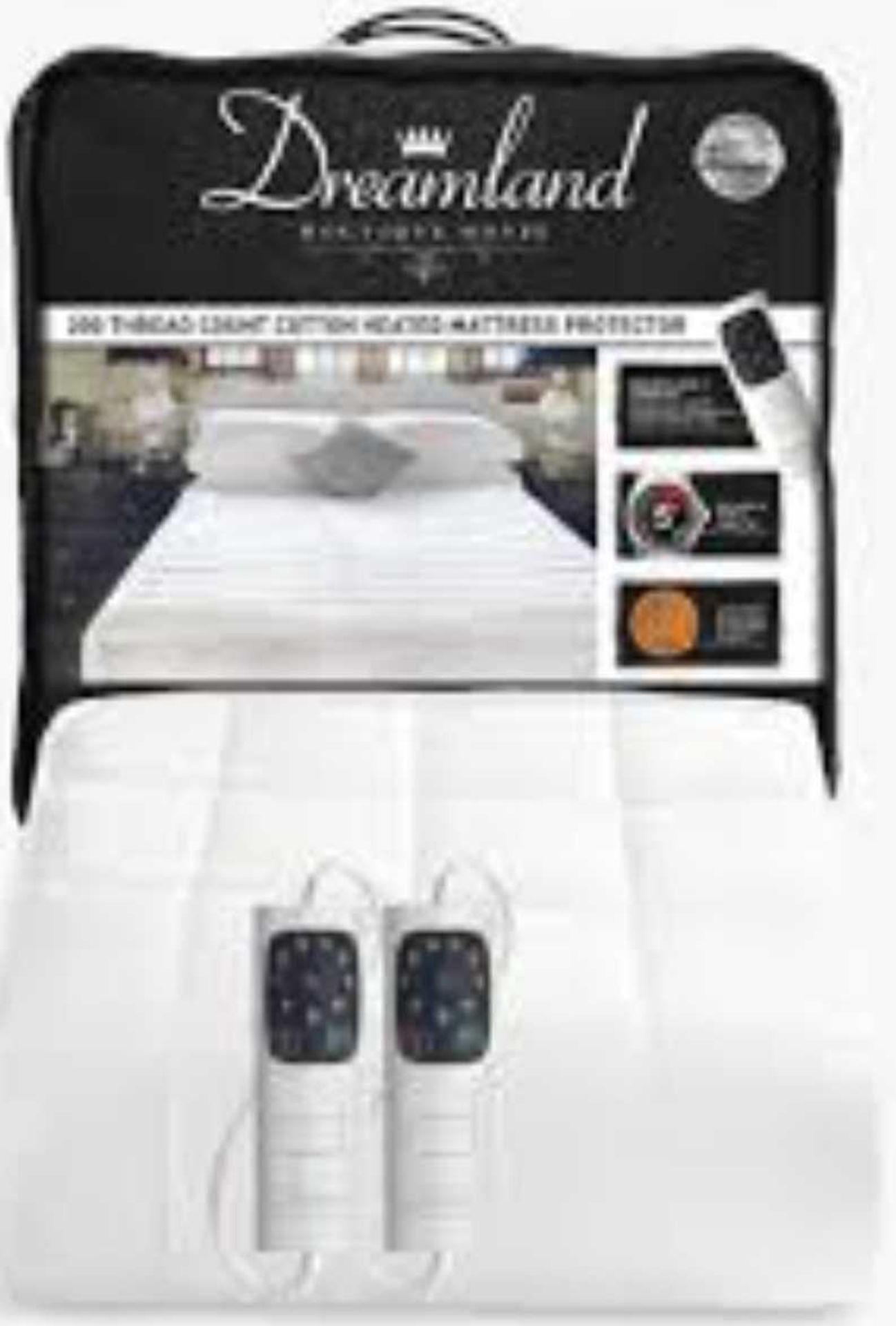 RRP £230 Lot To Contain 2 Unboxed Electric Blankets