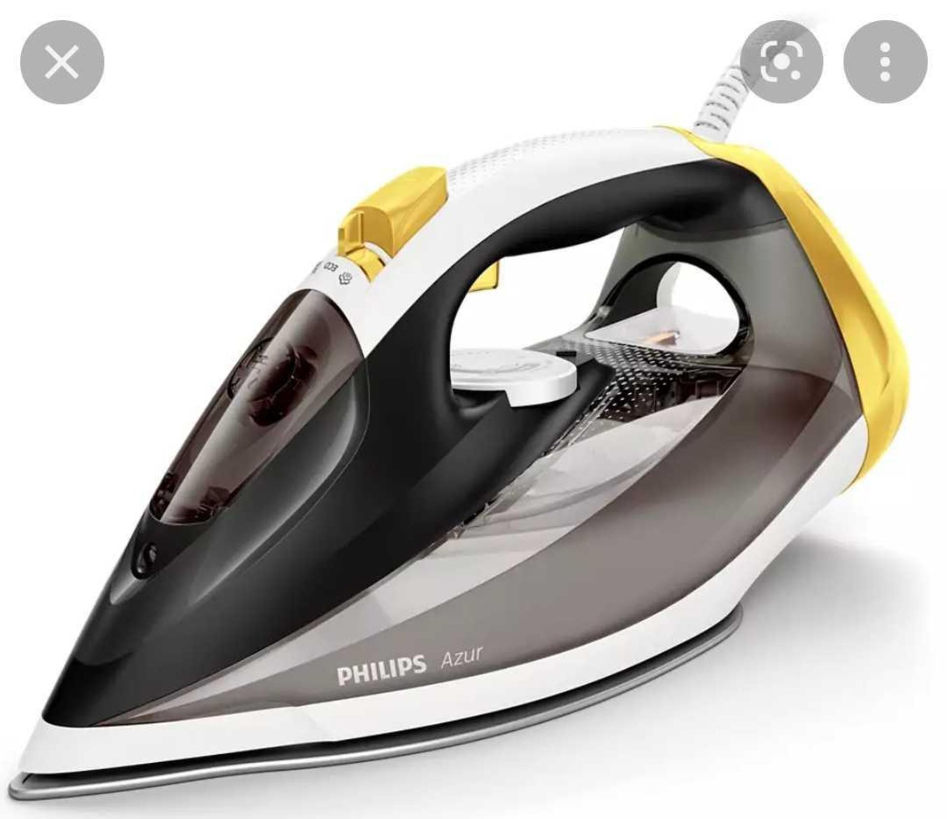 RRP £300 Lot To Contain X5 Items, X2 Tefal Free Move Air Steam Irons, X2 Philips Azur Steam Iron, Te - Image 2 of 3