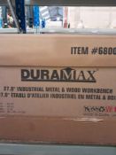 RRP £240 Boxed Duramax Metal And Wood 1 Draw Workbench