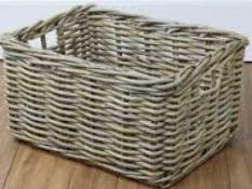 RRP £185 Lot To Contain 8 Assorted John Lewis Trays And Wicker Baskets