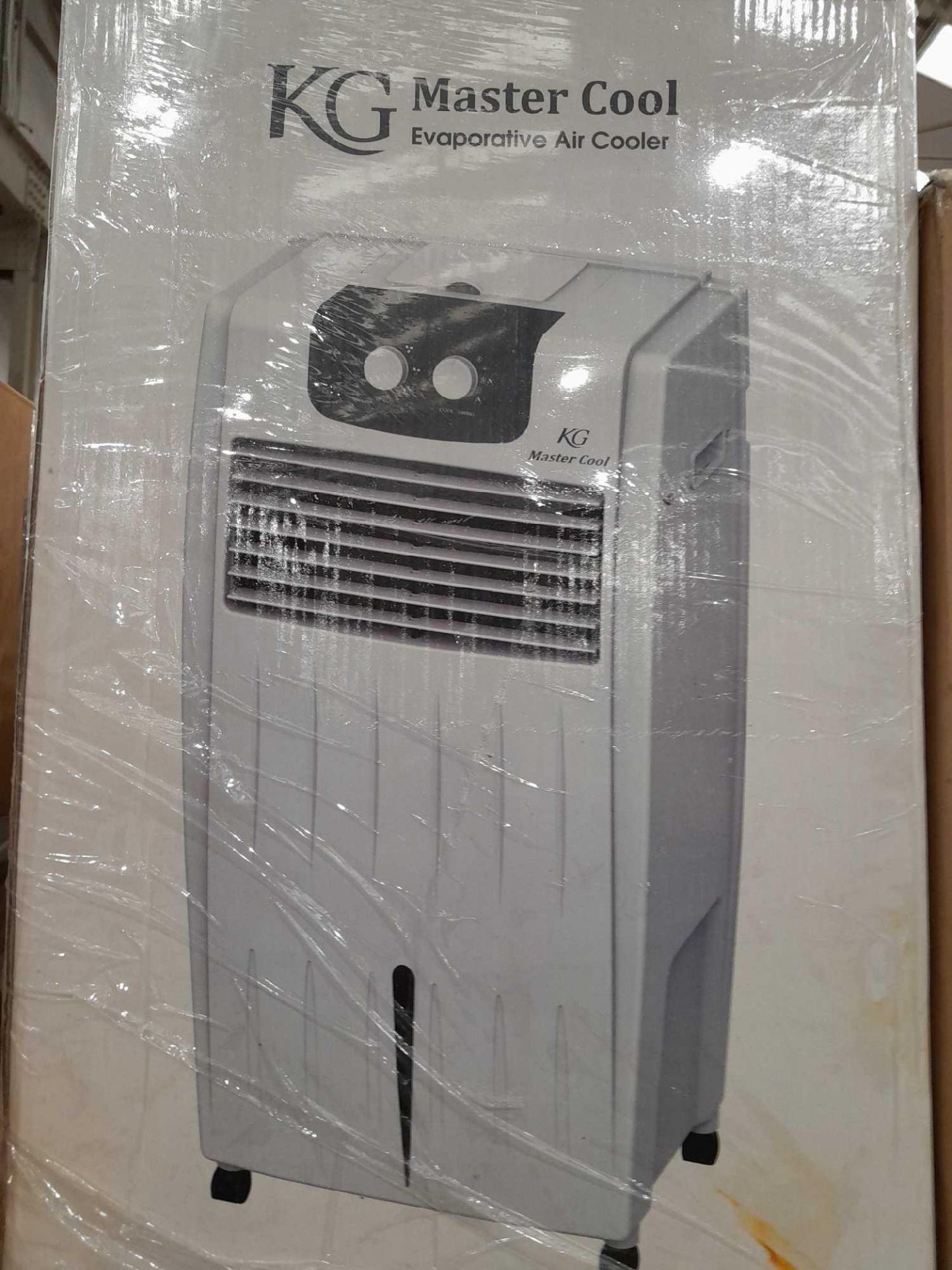 RRP £180 Boxed Kg Master Cool Evaporative Air Cooler - Image 2 of 2