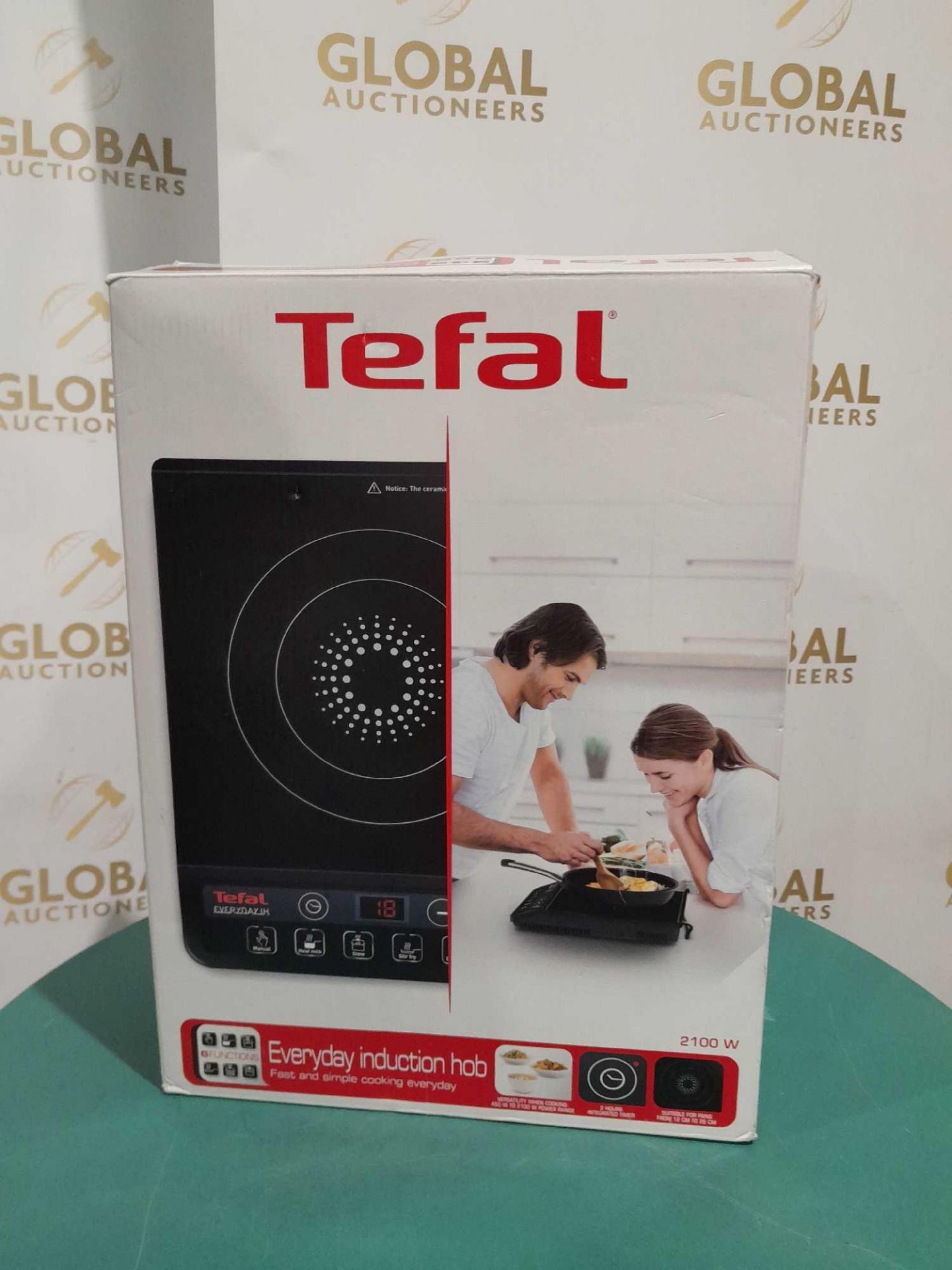RRP £140 Lot To Contain 2 Boxed Tefal Every Day Induction Hobs (01609333) - Image 2 of 2