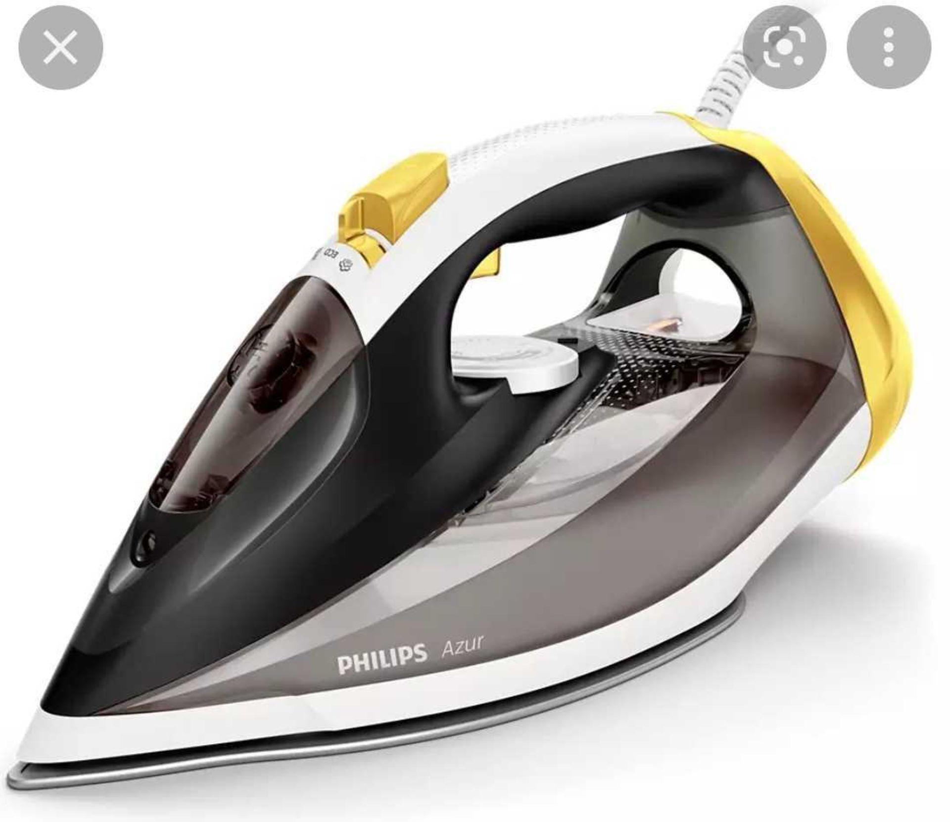 RRP £120 Lot To Contain X2 Boxed Philips Azur Steam Irons