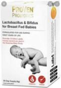 RRP £200 Lot To Contain X12 Boxes Of Pro Ven Lactobacillus&Bifidus For Formula Fed Baby's