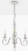 RRP £100 Boxed Carlita 3 Arm Ceiling Light