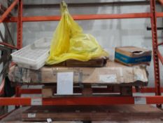 Rrp £1,300 Pallet To Contain Assorted Items Such As Parasol Base, Trays, And More.