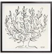 RRP £250 Matisse - The Plain Tree 1951 Framed Print & Mount, 102 X 102Cm