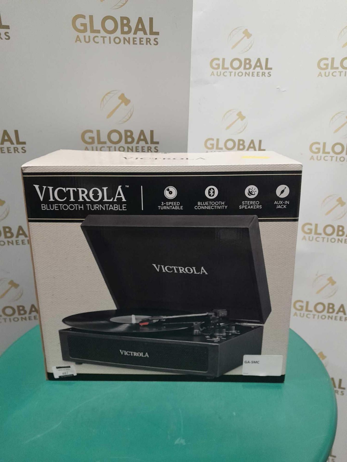 RRP £100 Boxed Victrola Bluetooth 3 Speed Turntable - Image 4 of 4