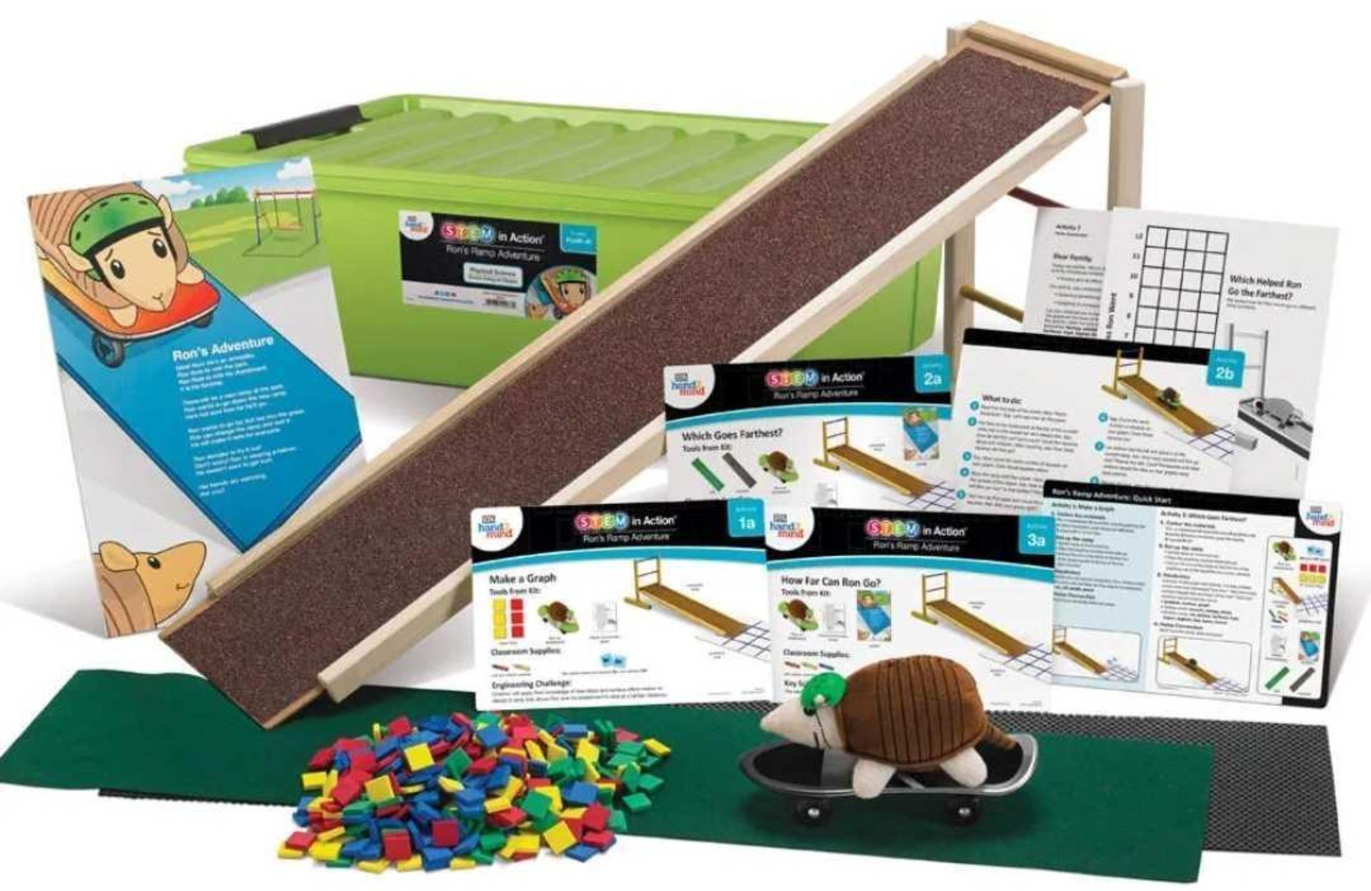 RRP £240 Boxed Rons Ramp Adventure Educational Set - Image 2 of 4