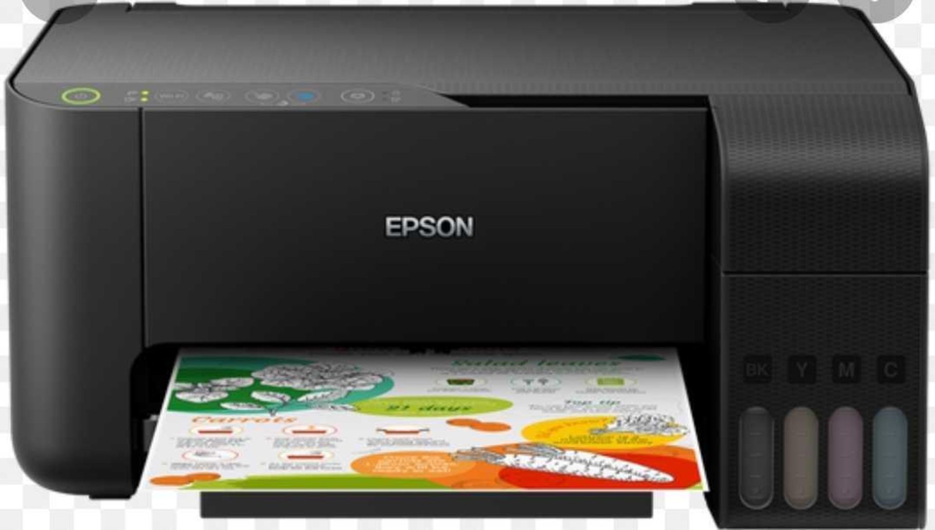 RRP £190 Boxed Epson Et-2711 Wifi Printer Scanner Copier