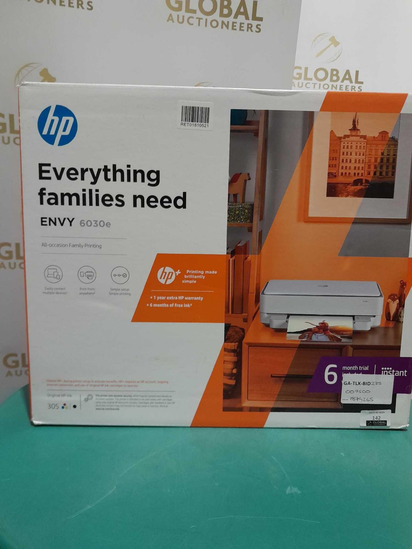 RRP £80 Boxed Hp Envy 6030E All Occasions Family Printer - Image 3 of 4