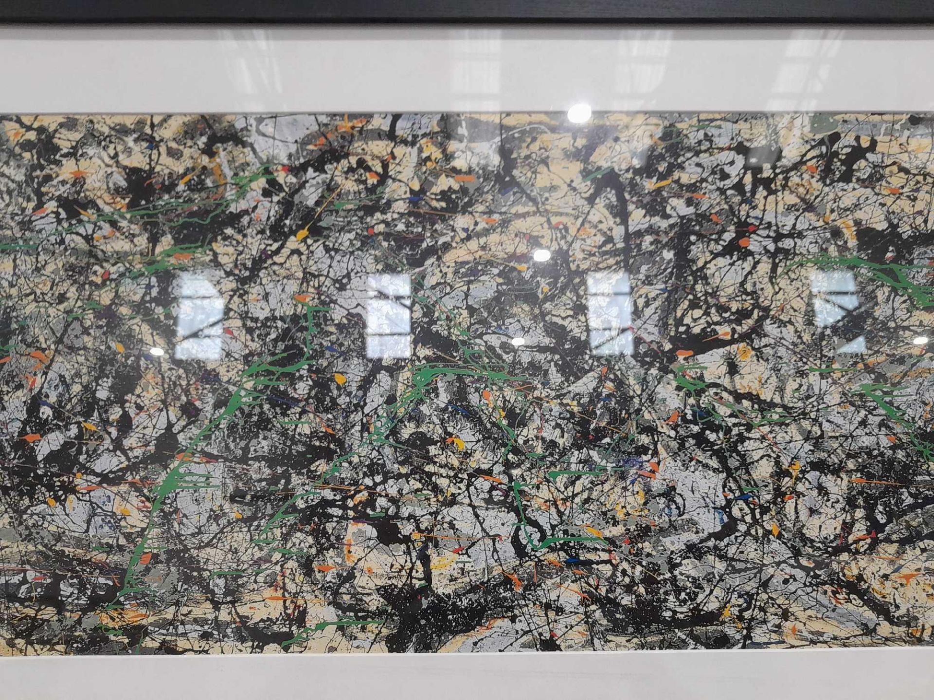 RRP £150 The Wild Splattery Branches Framed Print - Image 2 of 2