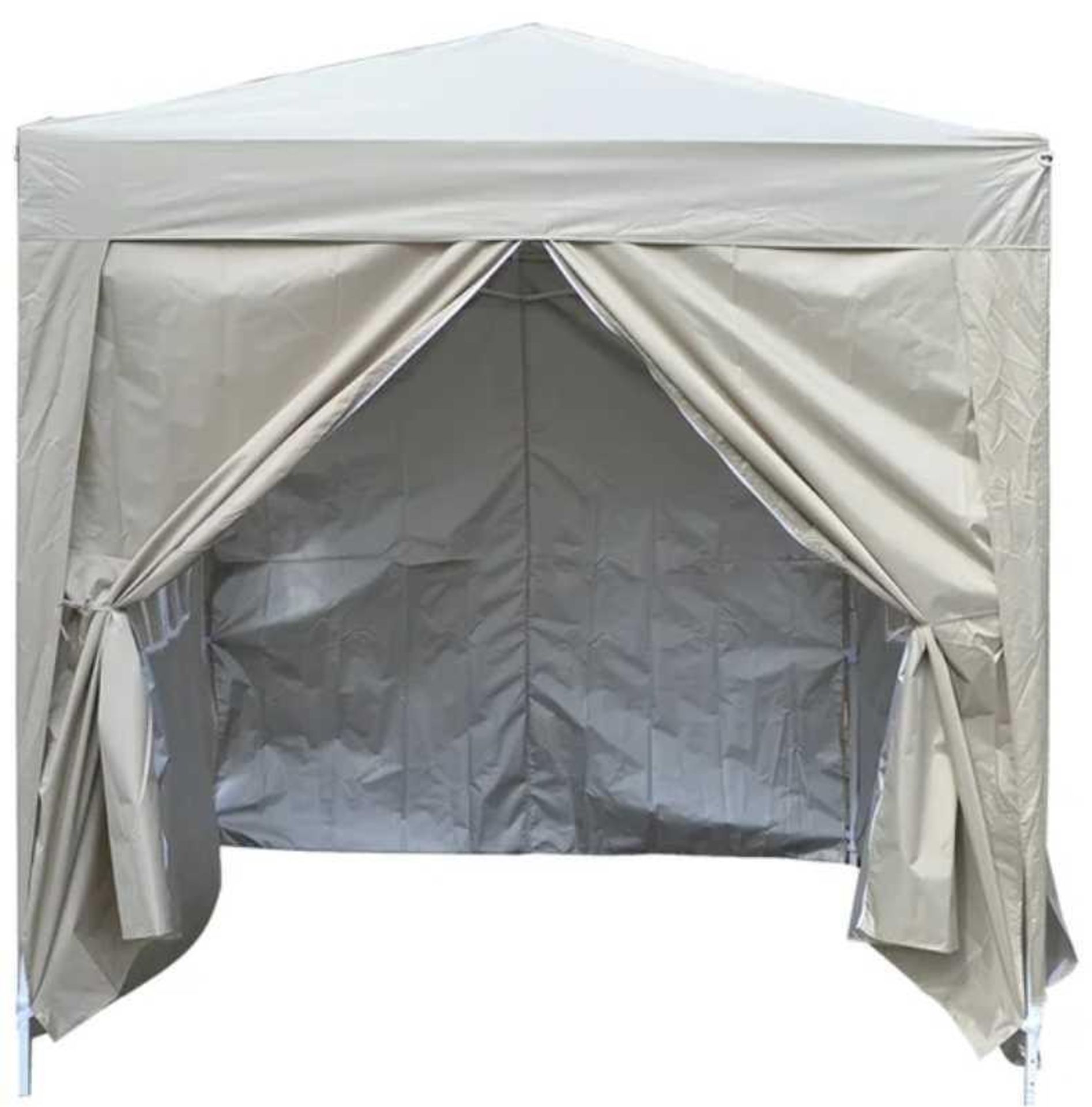 RRP £100 Boxed Denair 2Mx2M Steel Pop Up Gazebo Roof - Image 2 of 4