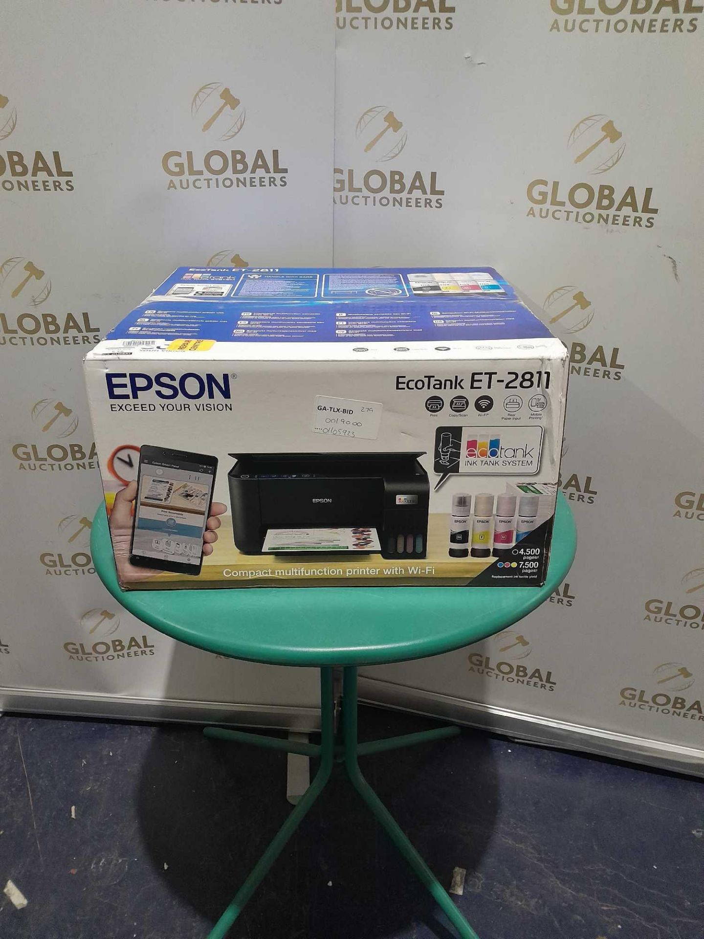 RRP £190 Boxed Epson Ecotank Et-2811 Printer - Image 3 of 4