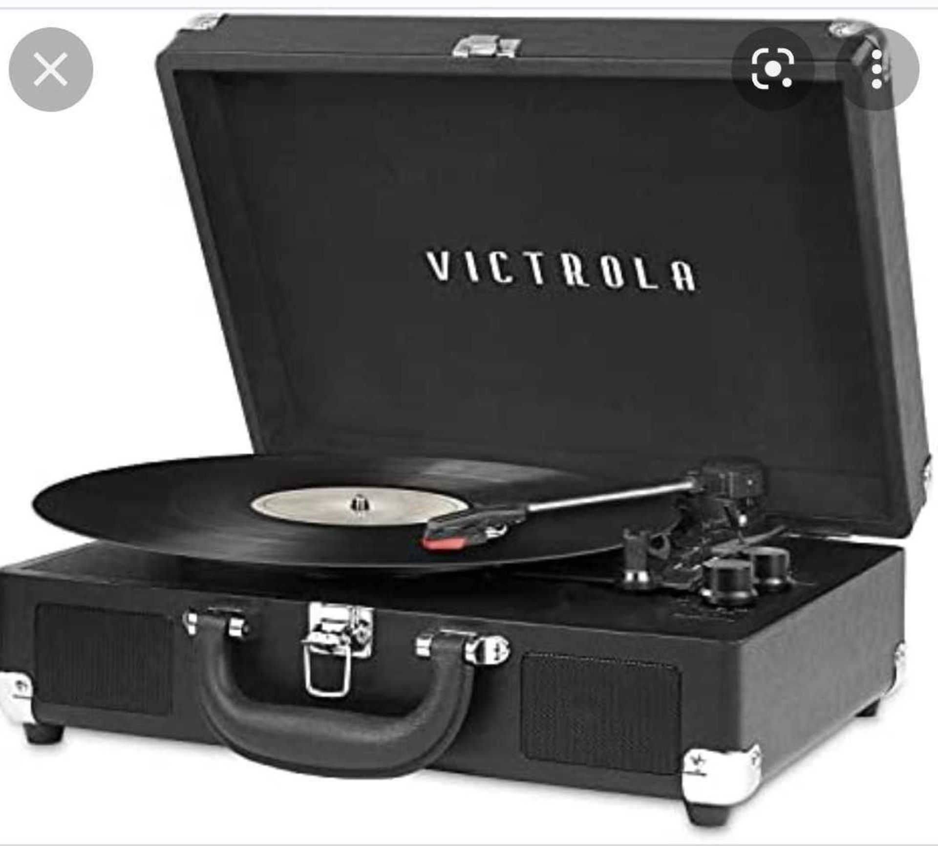 RRP £100 Boxed Victrola 3 Speed Bluetooth Turntable - Image 2 of 4