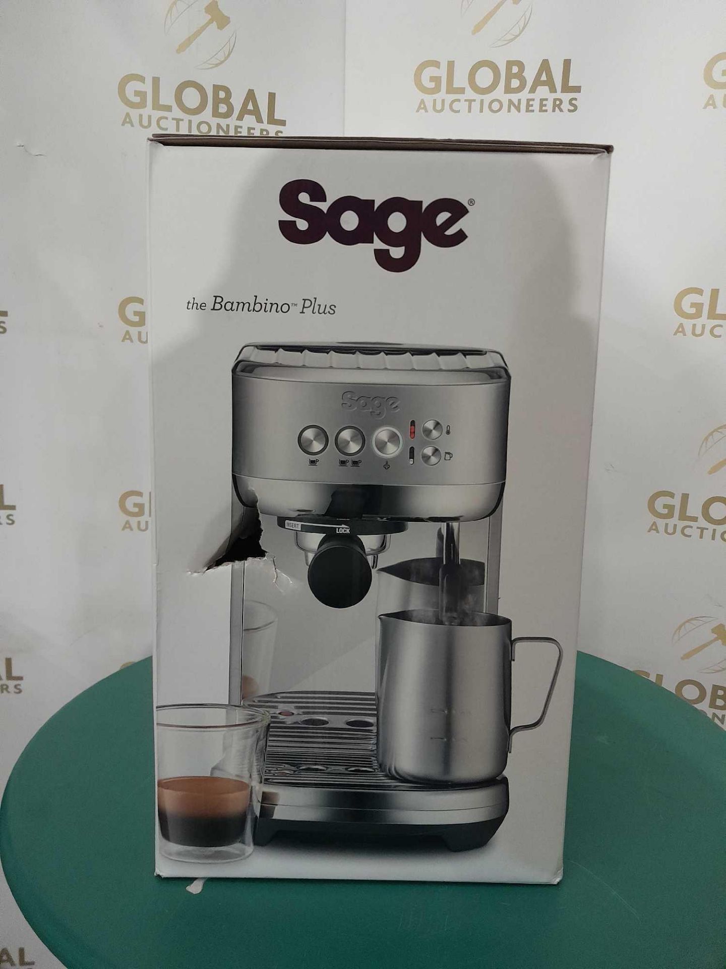 RRP £120 Boxed Sage The Bambino Plus Coffee Machine - Image 3 of 4