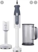 RRP £100 Lot To Contain X2 Items, Kenwood Hand Blender, Kenwood 3In1 Blender