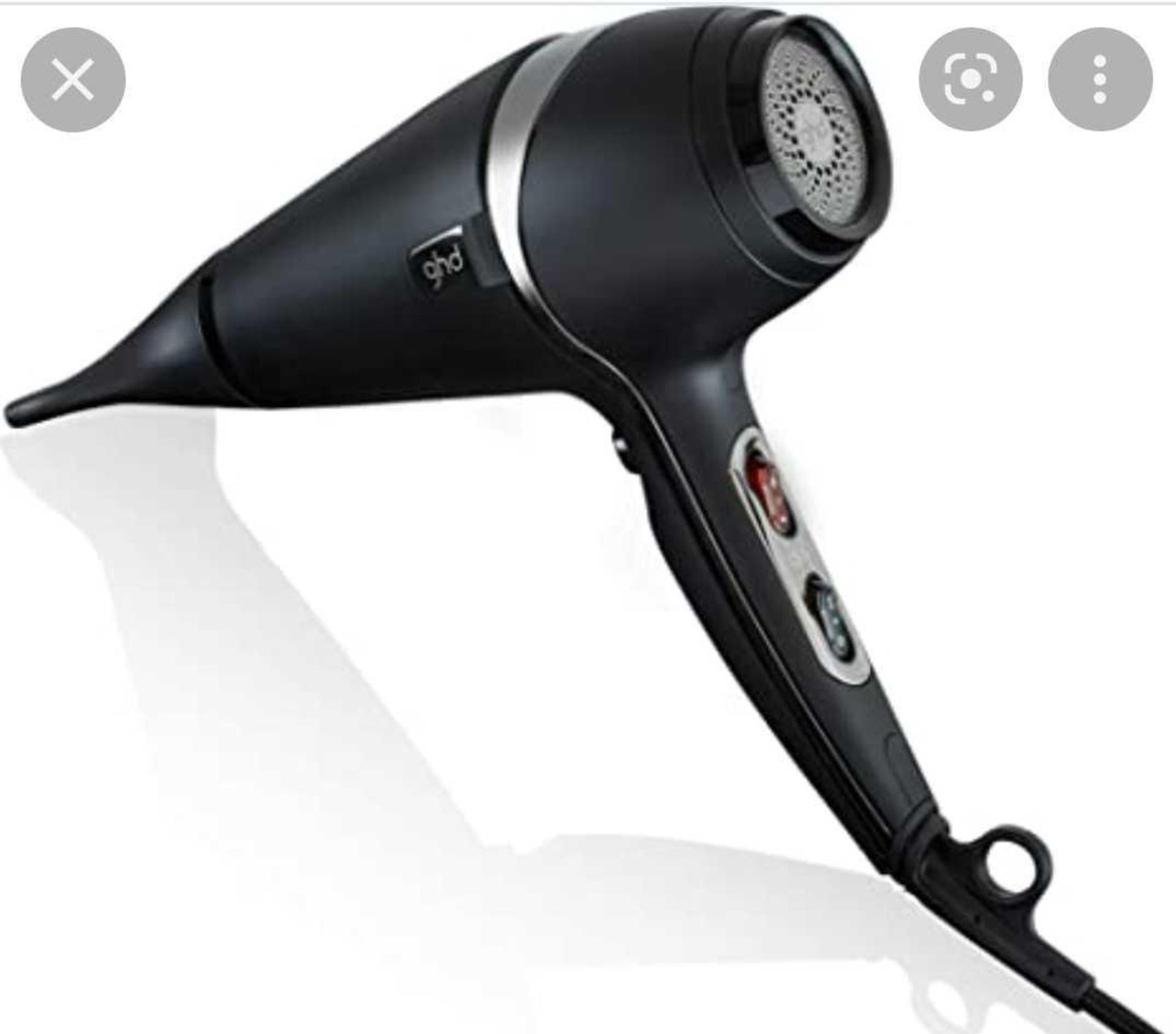 RRP £120 Ghd Air 1.0 Ghd Hair Dryer In Black