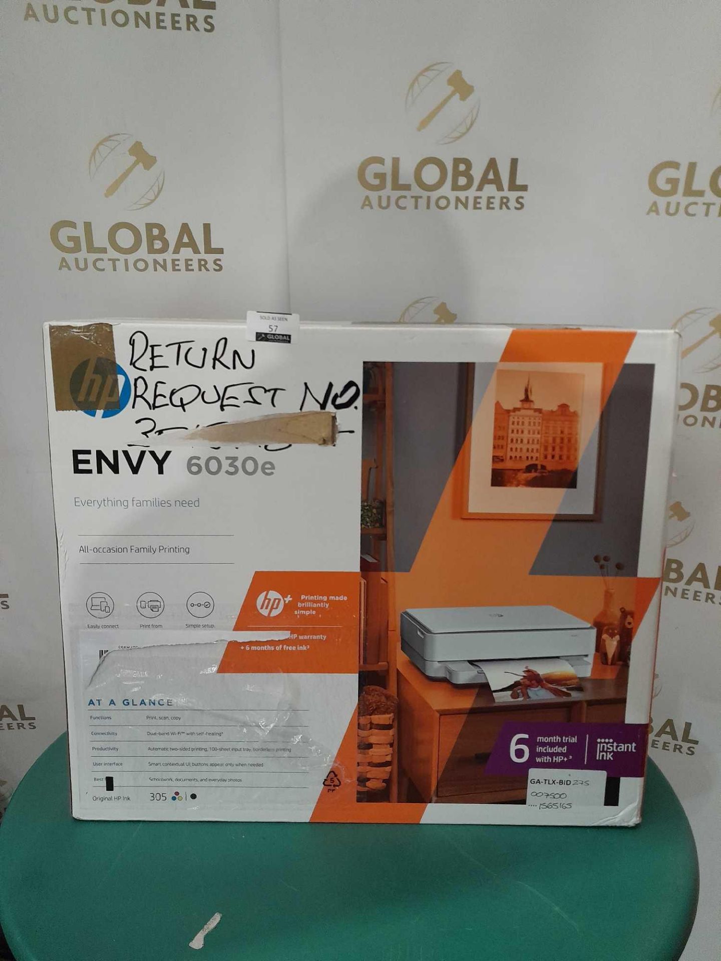 RRP £80 Boxed Envy 6030E All Occasions Family Printer - Image 4 of 4