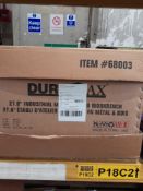 RRP £240 Boxed Duramax Metal And Wood 1 Draw Work Bench