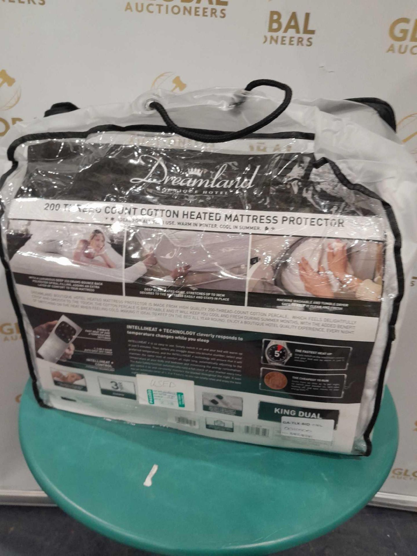 RRP £105 Bagged Dreamland Heated Mattress Protector - Image 3 of 4