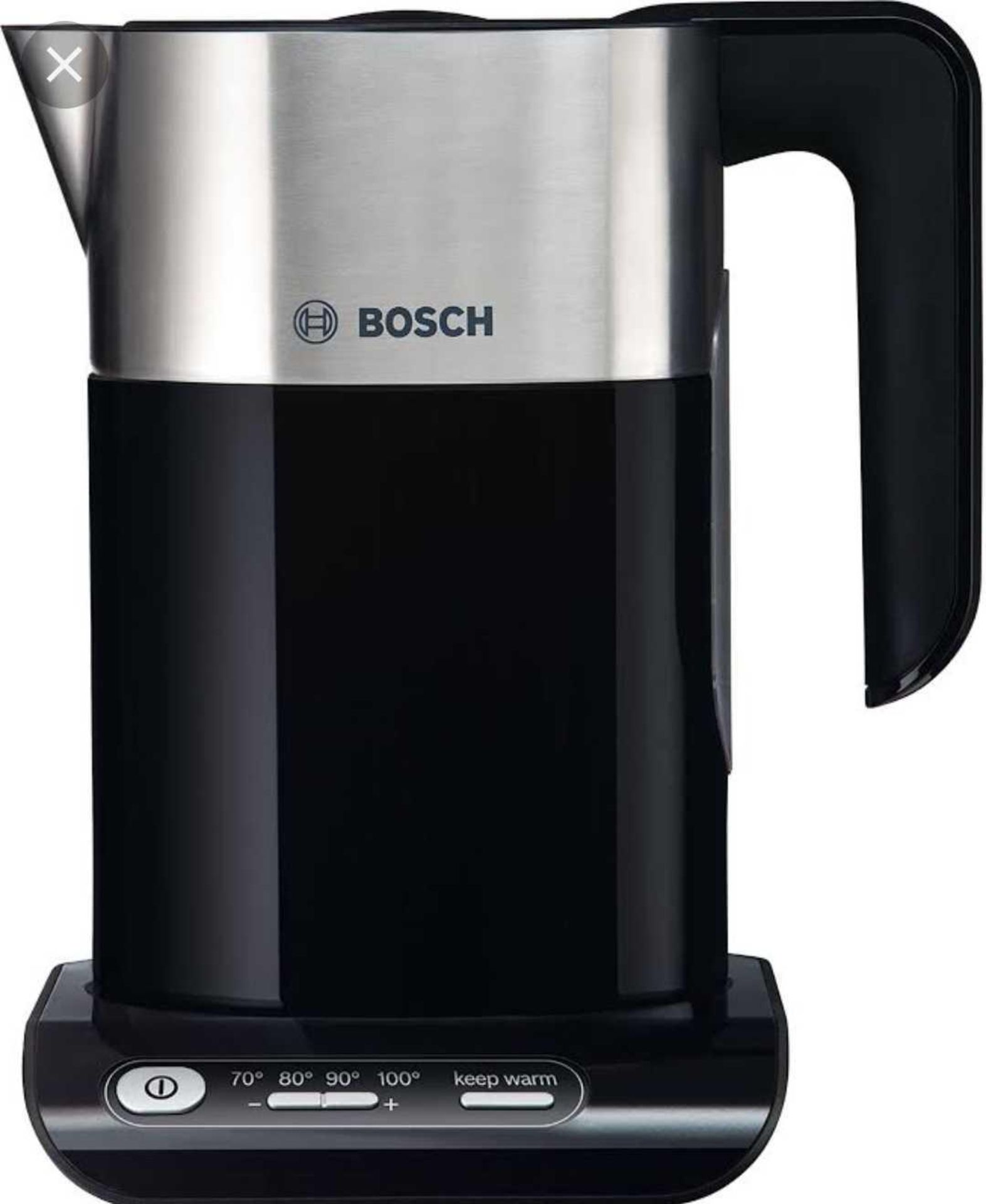 RRP £105 Boxed Bosch 3000W 1.7L Temperature Kettle - Image 2 of 4
