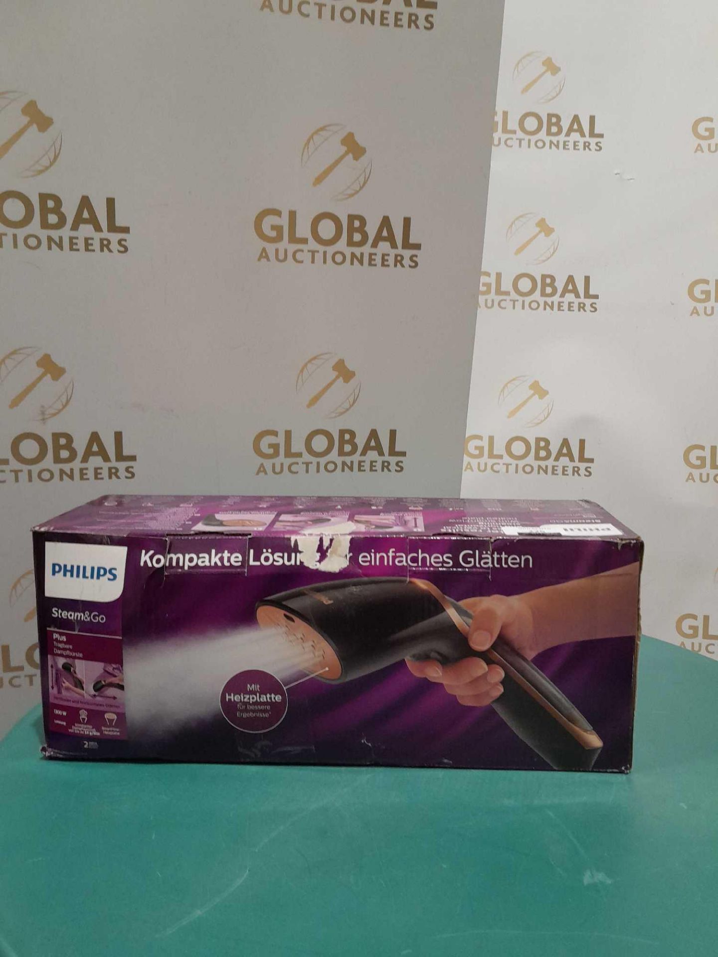 RRP £80 Boxed Philips Steam And Go Plus Steam Cleaner - Image 4 of 4