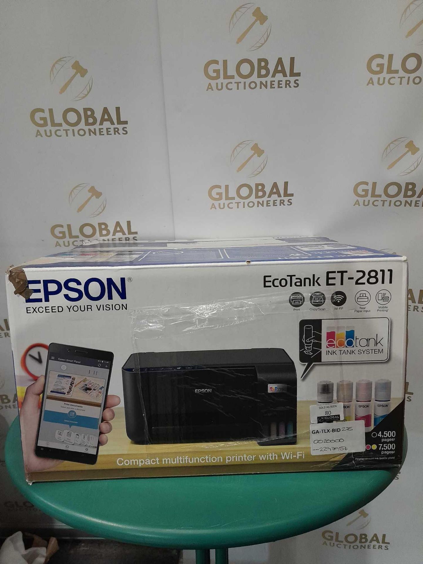 RRP £200 Boxed Epson Ecotank Et-2811 Compact Multi Functional Printer - Image 3 of 4