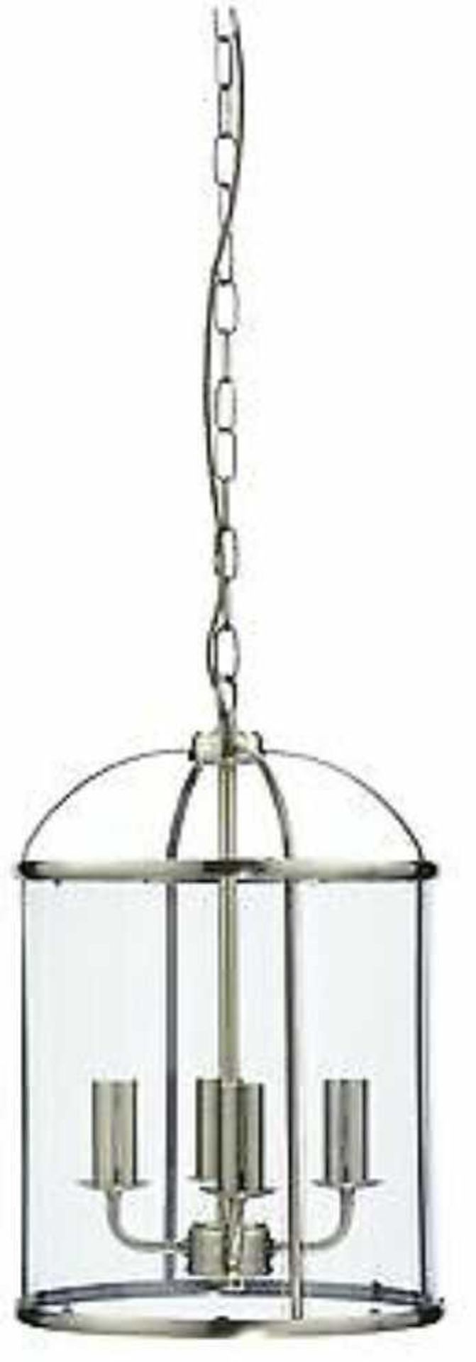 RRP £140 Boxed Franson 4 Light Lantern Pendant - Image 2 of 4