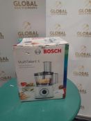 RRP £80 Boxed Bosch Multi Talent 3 Food Processor