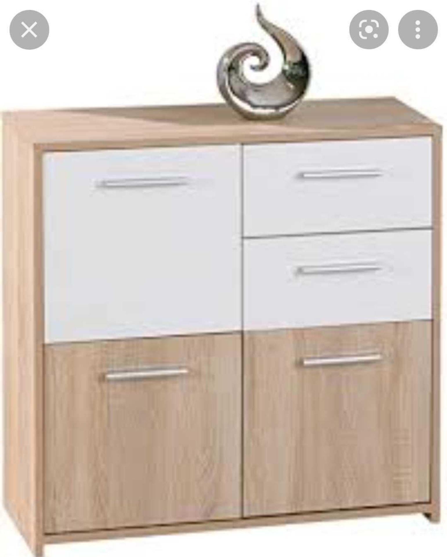 RRP £150 Boxed Interlink Eboli Chest Of Drawers