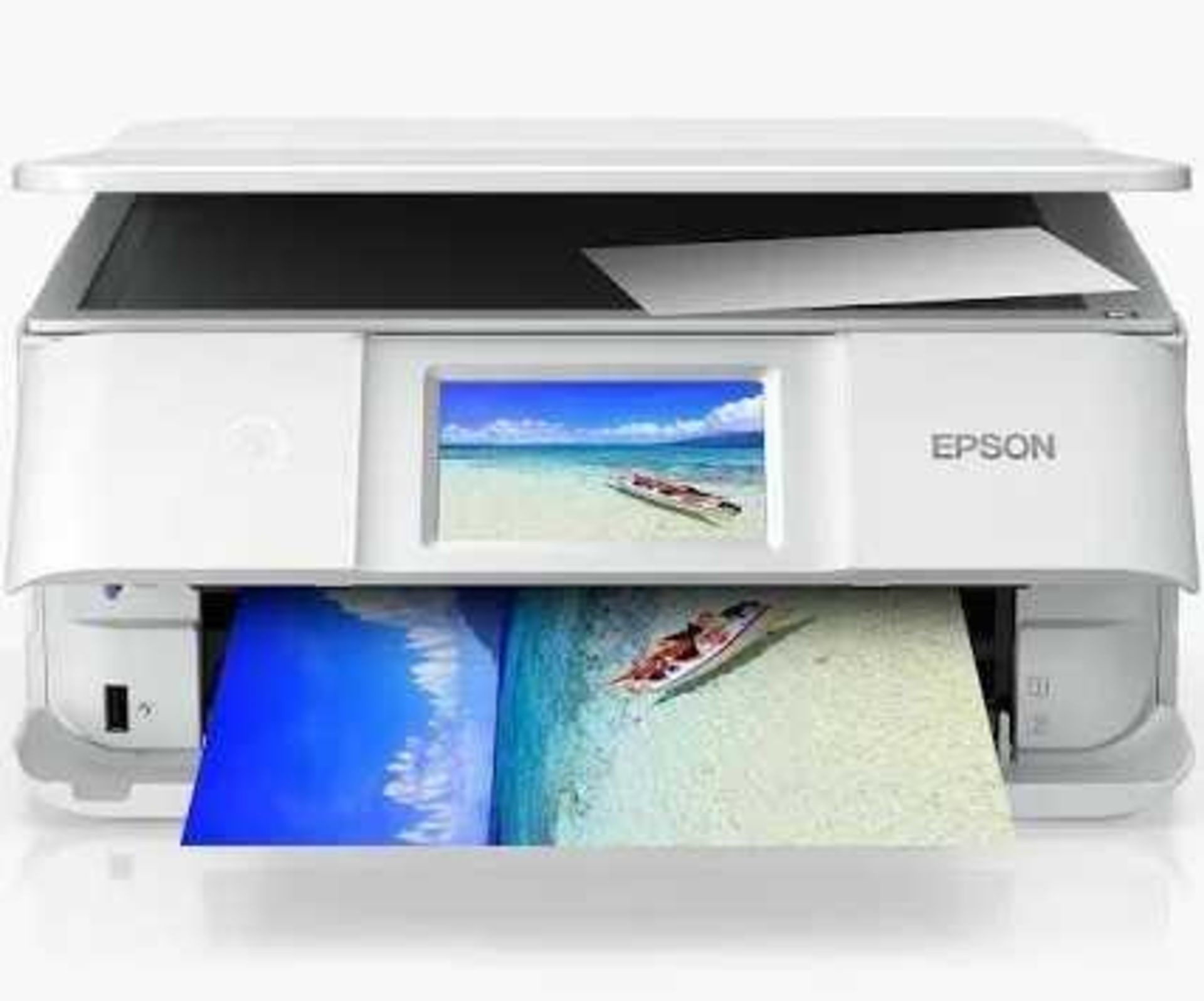 RRP £100 Boxed Epson Expression Photo Xp-8605 Wifi Printer Scanner Copier - Image 2 of 4
