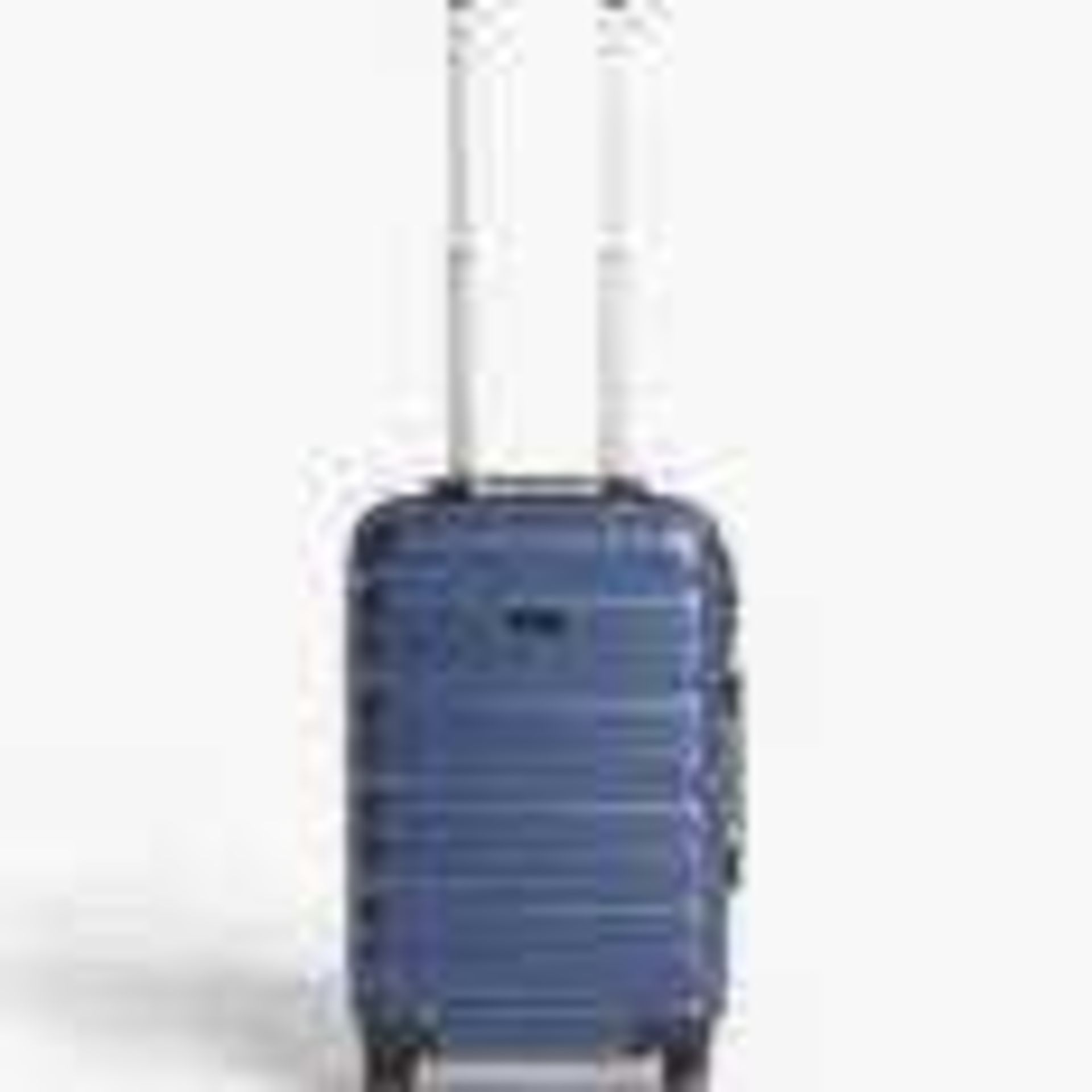 RRP £100 Unboxed John Lewis Purple 79Cm Travel Suitcase - Image 2 of 4