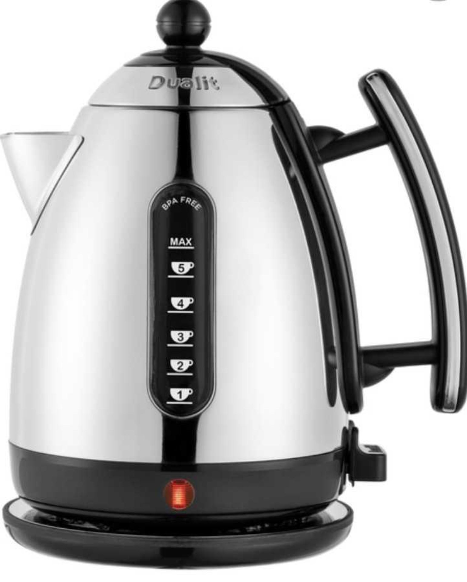 RRP £250 Lot To Contain X3 Kettles, Bosch 7 Temp Kettle, Dualit 1.0L Kettle, Kenwood White Kettle - Image 3 of 6
