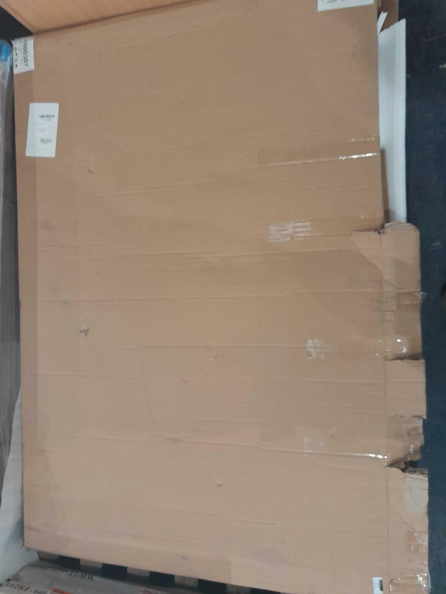 RRP £120 Boxed White Metal Bedstead Headboard - Image 3 of 4