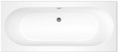 RRP £325 Nuie Otley 1800Mm X 800Mm Round Double Ended Bath - Nba514