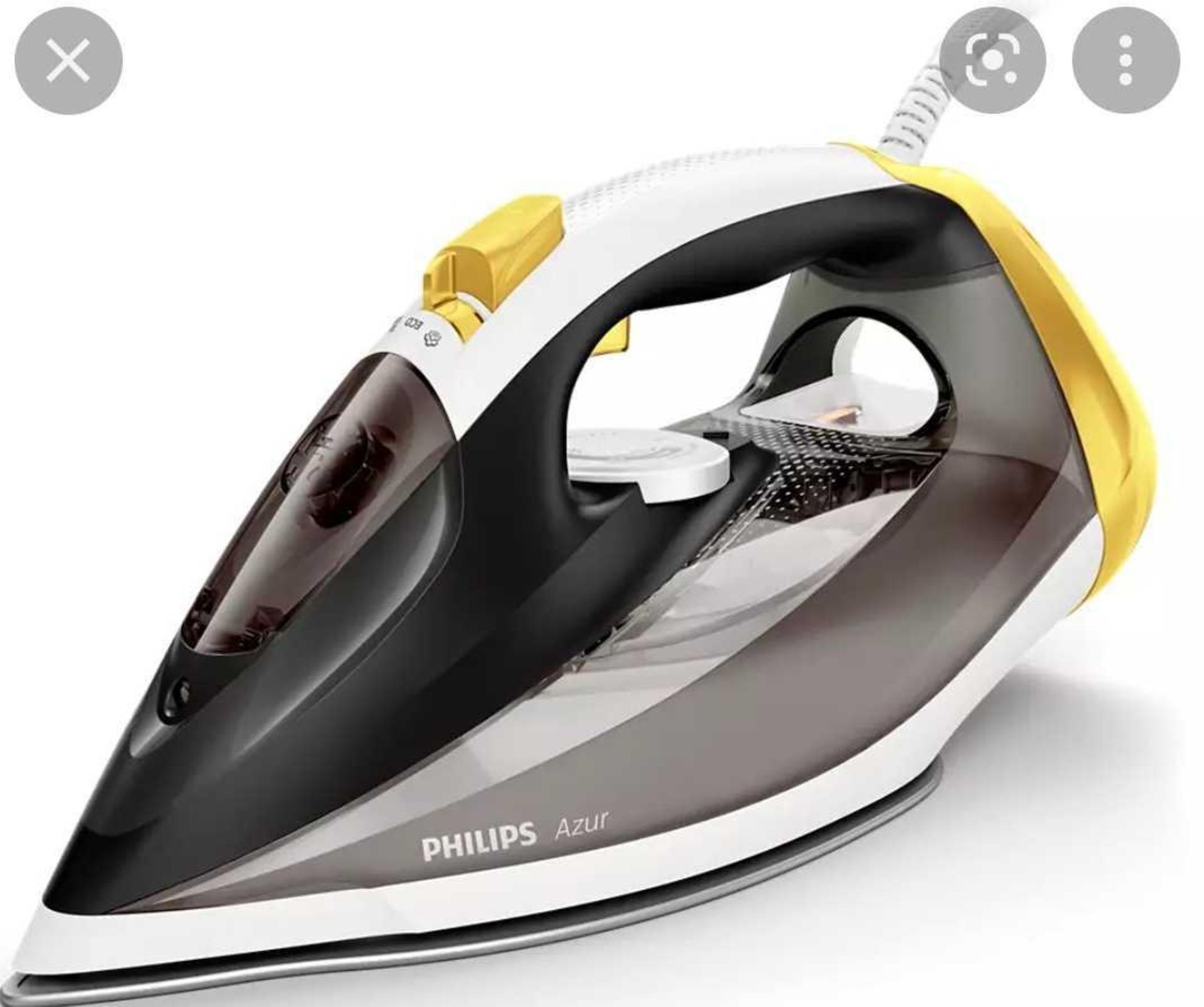 RRP £110 Lot To Contain 2 Unboxed Assorted Steam Irons By Phillips And Tefal - Image 4 of 6