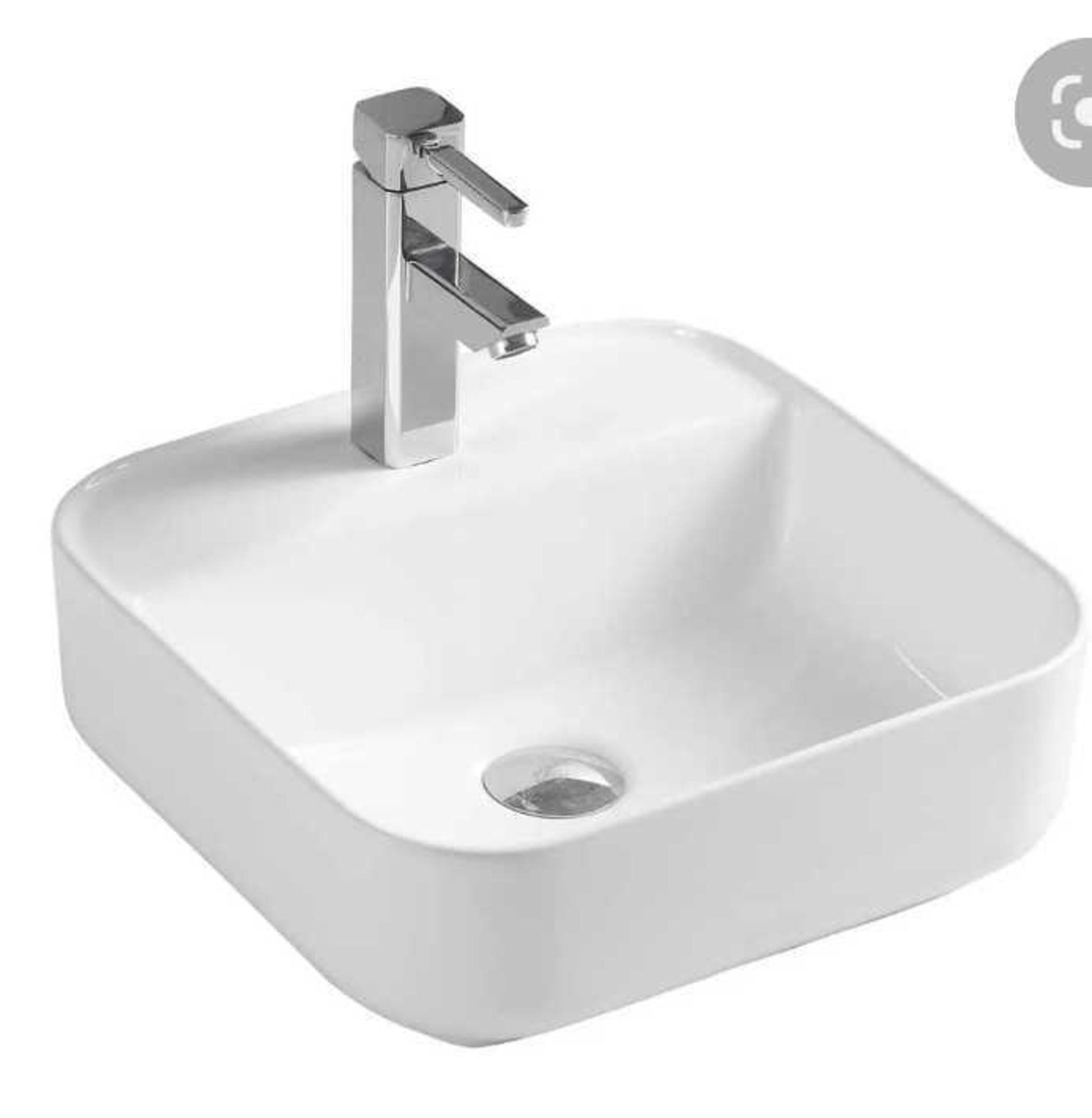 RRP £80 Boxed Daviston Countertop Basin