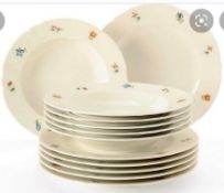 RRP £160 Boxed Seltmann Weiden 12 Piece Dinnerware Set