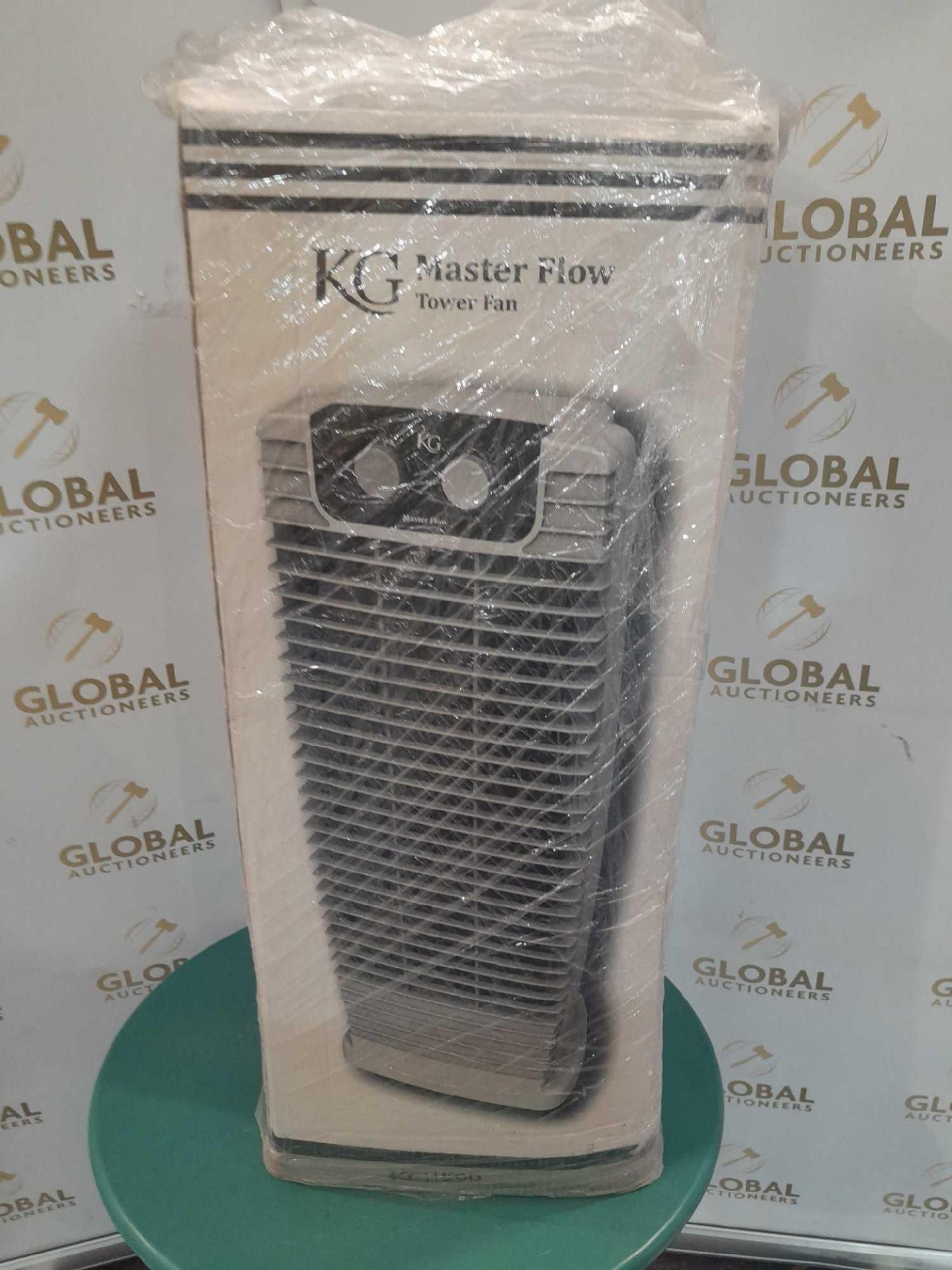 RRP £100 Boxed Kg Master Flow Tower Fan