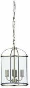 RRP £140 Boxed Franson 4 Light Lantern Pendant