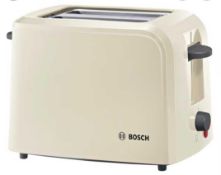 RRP £80 Lot To Contain X2 Items, Kenwood Mini Chopper, Bosch 2 Slice Cream Toaster