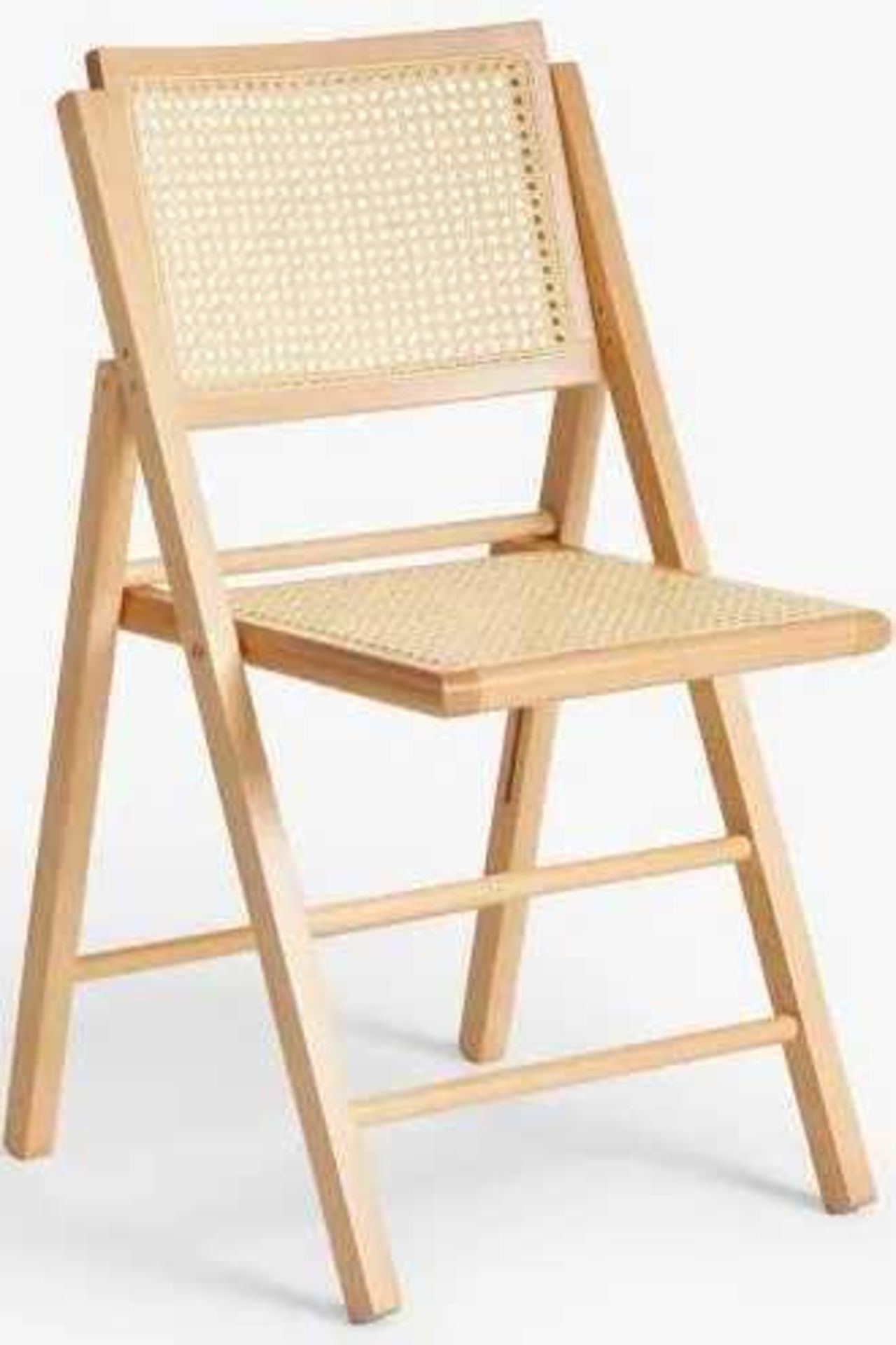 RRP £120 John Lewis Foldable Wooden Garden Chair - Image 2 of 4