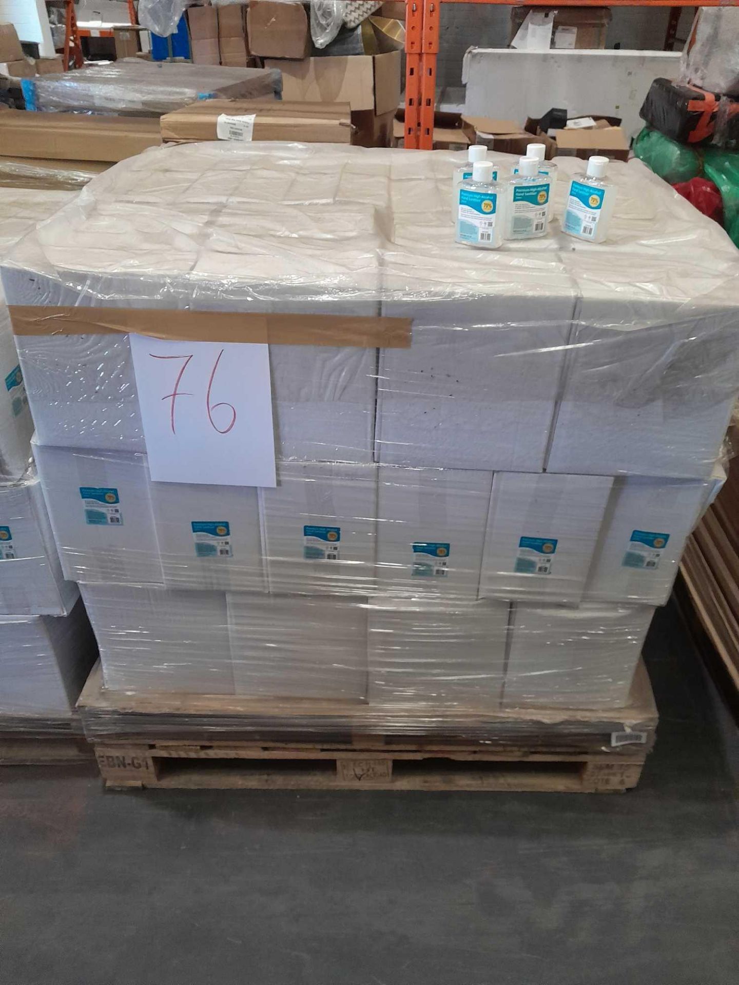 RRP £10,000 Pallet To Contain 60 Boxes Of Hand Sanitisers.( 24 Bottles Per Box)(Pictures Are For Ill