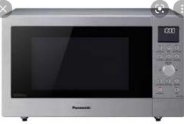 RRP £220 Boxed Panasonic Nn-Cd58Js Convection/Grill/Microwave Oven In Stainless