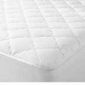 RRP £85 Bagged John Lewis Natural Quilted Pure Cotton Mattress Enhancer 150X200Cm