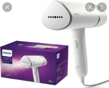 RRP £80 Boxed Philips 3000 Series Handheld Steamer