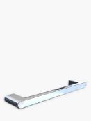 RRP £100 Boxed John Lewis Stainless Steel Chrome Plated Grab Rail
