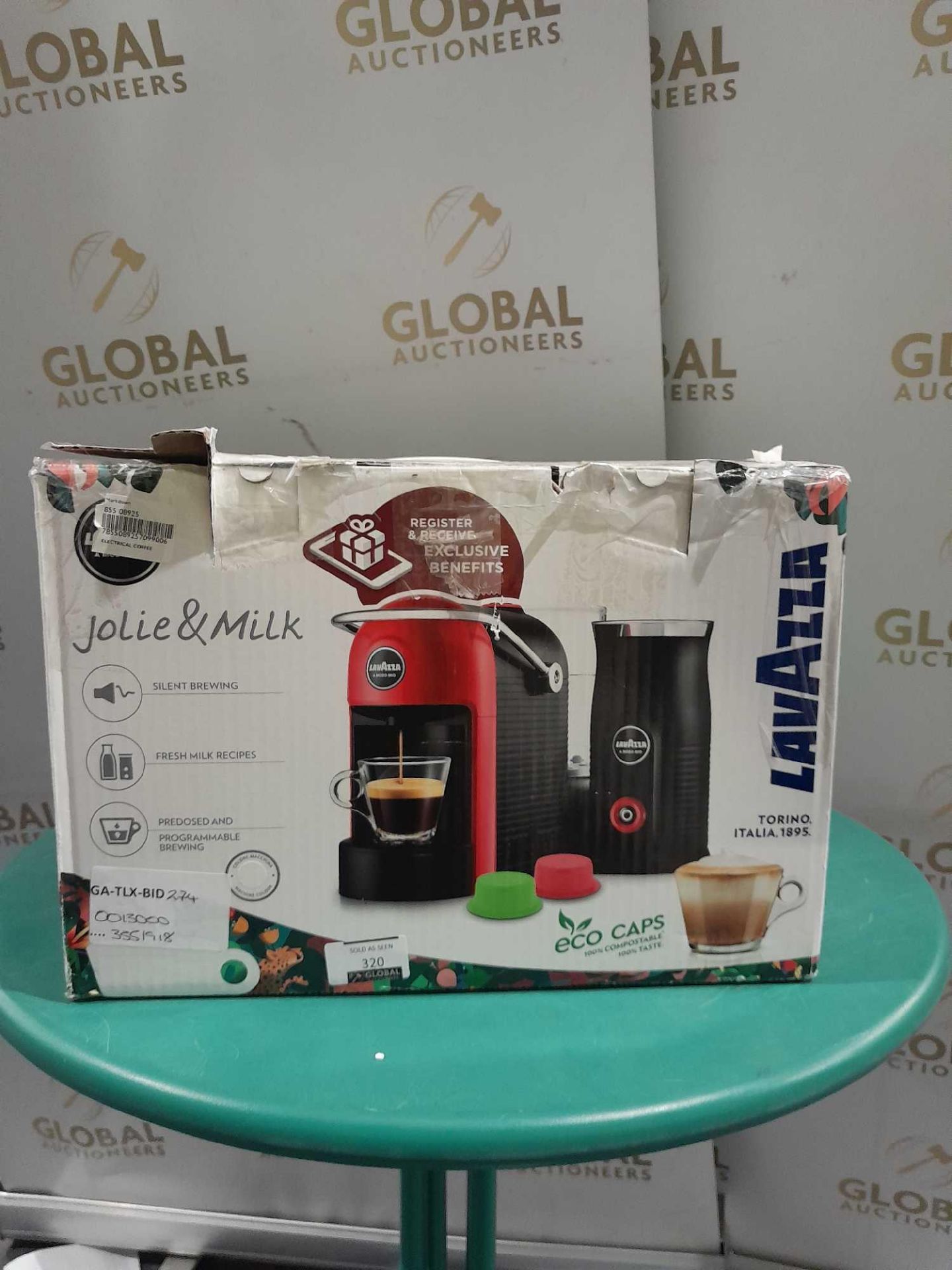 RRP £130 Boxed Lavazza Jolie And Milk Coffee Machine - Image 2 of 2